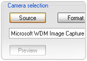 Preview the source video signal (Windows version) security usb webcam