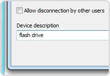 Personalizza le impostazioni di condivisione per la USB (versione Windows) usb sharing