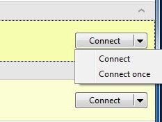 Connettiti alla webcam usb share