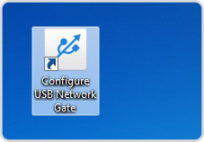 Installa USB Network Gate sui computer client (versione Windows) usb del server